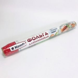 Фольга пищевая FKT925T  0,3*25м в т/ус Komfi/24