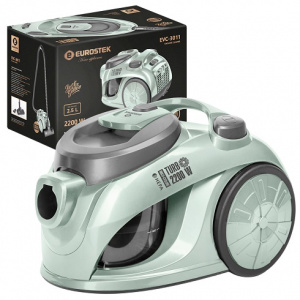 Пылесос EUROSTEK EVC-3011 мятный 2,5кВт/400Вт,2,5л