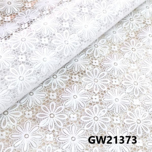 Клеенка без основы ажурная "Арабеска" белая 1,37*20м TOP-020W, GW-21373