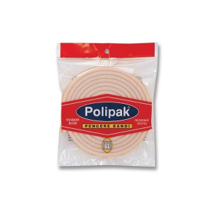 Уплотнитель 8*8мм 10,8м клей POLIPAK (1) Россия