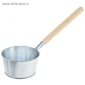 Ковш оцинкованный 1,5 л банный (10)